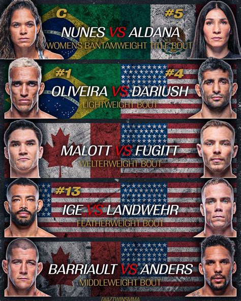 ufc 289 main card.